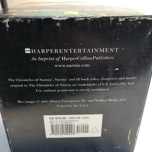Chronicles of Narnia Box Set : 6 Books in series by C.S. Lewis - Original Novels - Picture 6 of 11